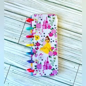 Happy planner skinny mini size weekly layout Disney Princess Belle beauty